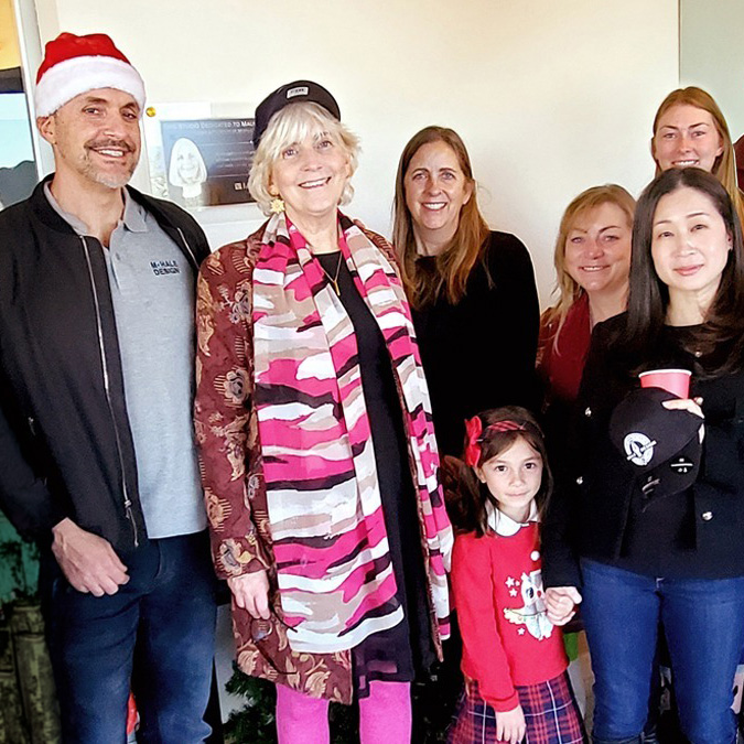 MAUREEN MCHALE STUDIO DEDICATION!